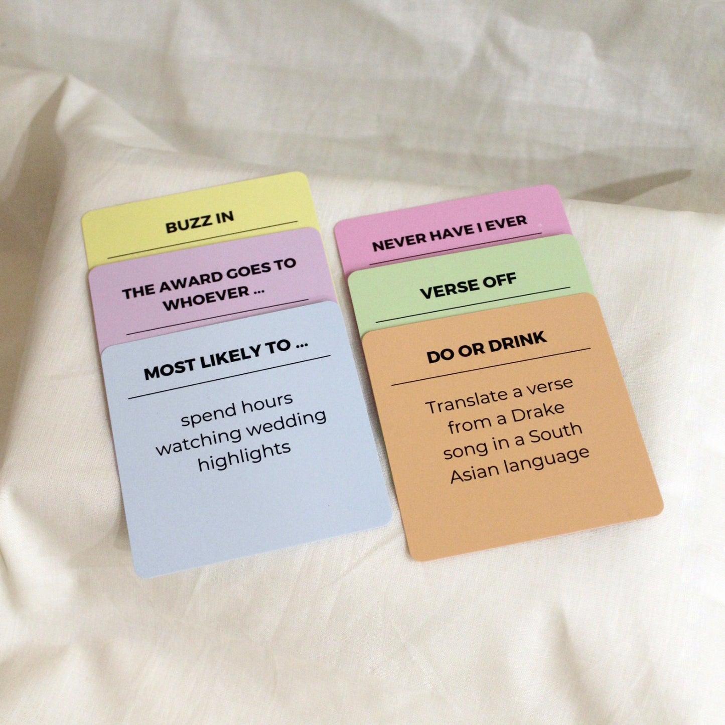 Brown Girl Buzzed Card Game